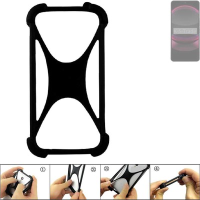 Schutzring für Sharp Aquos R8s Pro Silikoncase Softcase Bumper Schutz Hülle sc