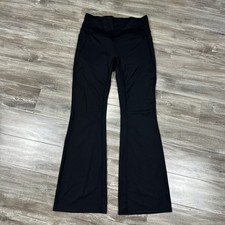 Halara UltraSculpt Tummy Control Butt Lift Scrunch Bootcut Leggings Large Black