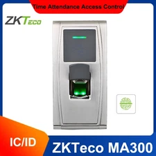 ZKTeco Waterproof Fingerprint & RFID Card Door Access Control Keypad Metal MA300