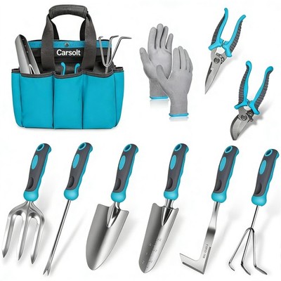 Gardening Tools Carsolt 10 Piece Stainless Steel Gift Box