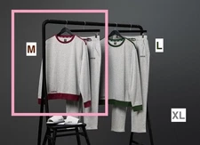 *NEW* 2025 Latest EVA AIRxJason Wu Royal Laurel/Business Sleepwear/Pajama size M