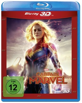 Captain Marvel (Blu-ray 3D - NEU) mit Verleihrecht