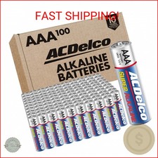 ACDelco AAA Batteries, Maximum Power Super Alkaline Battery, 10-Year Shelf Life,