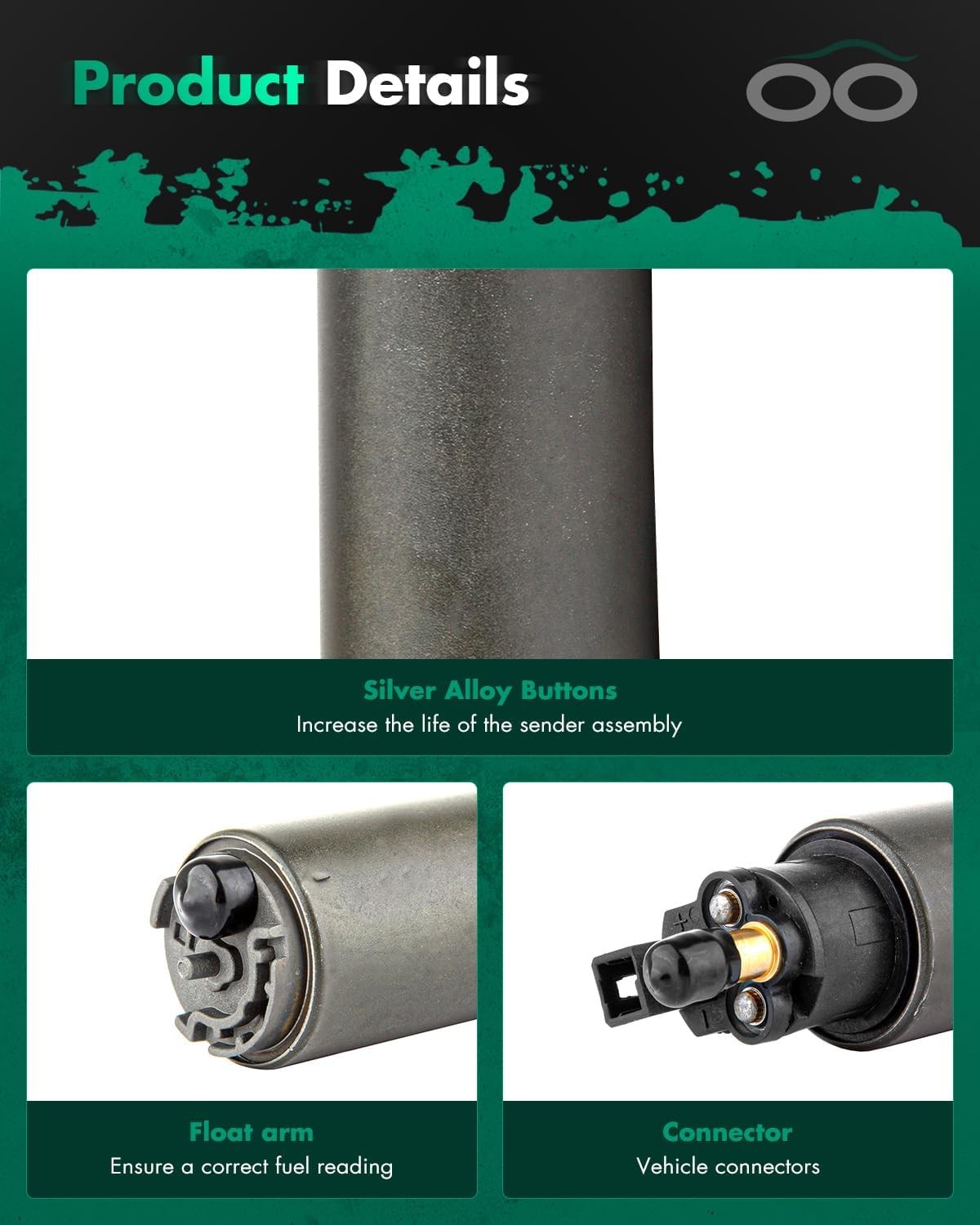 FE0430 Fuel Pump for Ford Contour & Escape & Escort & Mercury Cougar 1995-2002 thumbnail 3