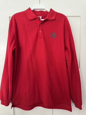 #ad #ad Bunnings Employee Long Sleeve T shirt Red AU $24.00