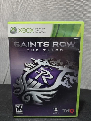 Saints Row: The Third Microsoft Xbox 360 Complete W Manual Tested Free Shipping