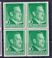 Germany, Gen. Govt. Block of 4 Mi# 74 Hitler  heads MNH 1941 **