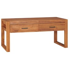 Image of TV Cabinet Recycled Teak Wood Console Table Sideboard Home Media Stand vidaXL