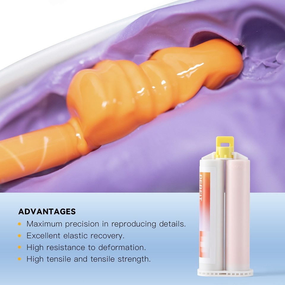 Dental Impression Material silicone Putty Normal Fast Set Heavy/Light ...