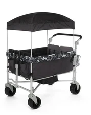 Safety 1st Summit Sprint Quad Wagon Stroller - Olive Haze for Toddlers