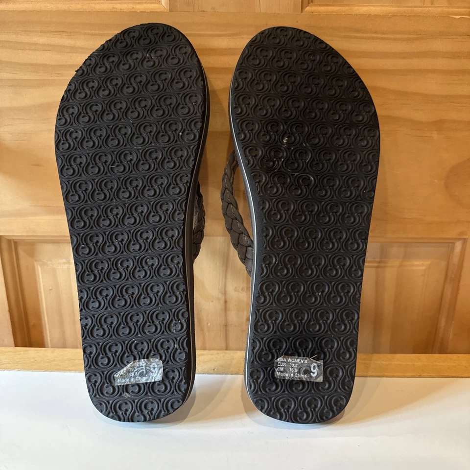 Chanclas Sandalia Mujer Cobian Bethany Meilani Talla 9 Gris Excelente Estado Foto 4 de 4