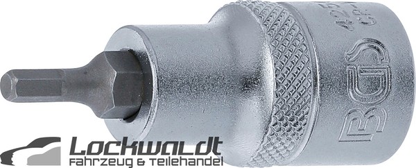 "Bgs Bit Einsatz Antrieb Innenvierkant 12,5 Mm 1/2\" Innensechskant 4 Mm"-image