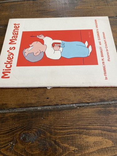 Mickey’s Magnet Book 1969 Paperback Vintage By Franklyn Branley Eleanor Vaughan - Picture 5 of 5
