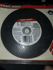 Black & Decker Professional 73-237 Masonry Tile Cutting Abrasive 7" Saw Blades