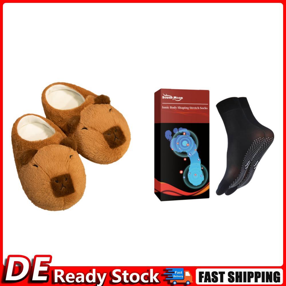 APL Ciabatte donna peluche Capybara ciabatte antiscivolo morbide outdoor invernali de