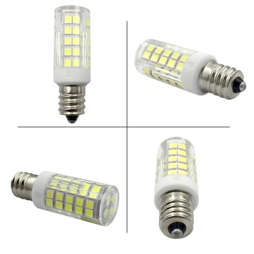 5Pcs E12 LED bulb Candelabra C7 Ceramics Ceiling Fan Light 5W 110V White - Picture 2 of 9