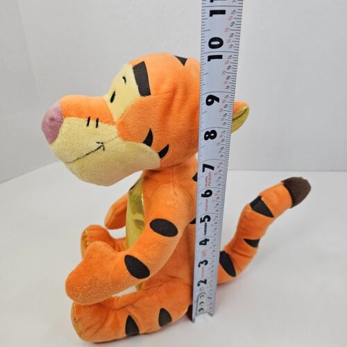 Ty Disney Sparkle Tigger Plus Orange Stuffed Animal Toy 2013 - Picture 11 of 11
