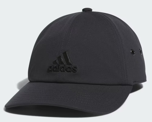 adidas Hat Mens Adjustable AeroReady VMA 2 Strap Back Relaxed Lightweight Black