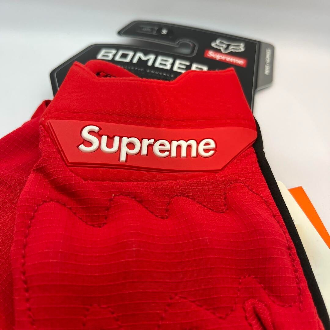 小物 Supreme Fox Racing Bomber LT Gloves 18SS Supreme 18Ss X Fox Racing Bomber Lt Gloves Size-S | eBay