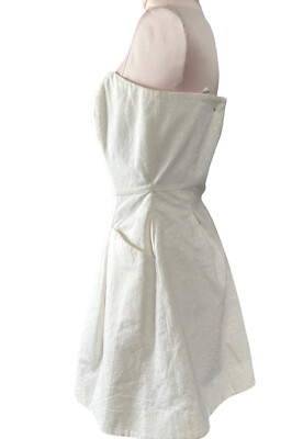Lilly Pulitzer White Strapless Dress in size 0. Pockets. Fully lined.  Gorgeous | eBay