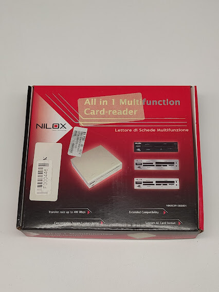 NILOX Lettore Memory Card Interno 3.5 Pollici All In 1 Con 1 Porta Usb2.0