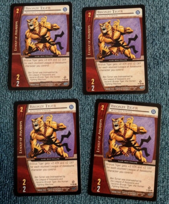 DC VS TCG DSM-143 Bronze Tiger - Benjamin Turner Uncommon x4