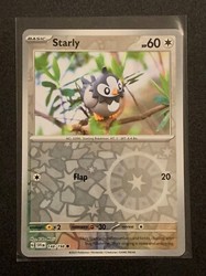 Starly 148/198 Scarlet & Violet Base Set Reverse Holo Common
