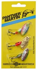 Panther Martin Trout Bass Spinners 1/8 Oz  OD3 3Pack