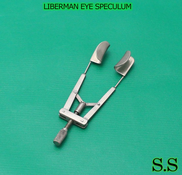 Liberman Eye Speculum, Pediatric 10mm Thin Solid Blades eBay
