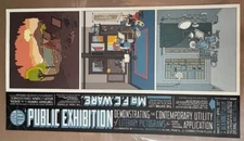 Chris Ware Exhibition Poster, 2003 Jack Hanley Gallery.