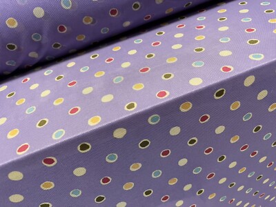 Power Mesh Net Stretch Spandex Fabric, Per Metre Spots Print