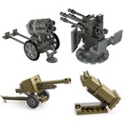 Moc Building Blocks Soldiers Accessories Weapons Howitzers Rocket Launchers Guns