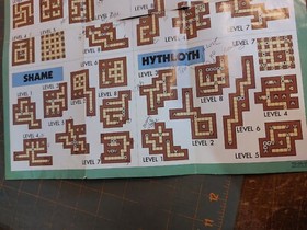 Ultima Quest of the Avatar Nintendo NES Manual + The Land Of Britannia Map POOR