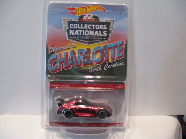 ホットウィール　COLLECTORS NATIOTALS HONDA S2000 Hot Wheels 22nd Annual Collectors Nationals Honda S2000
