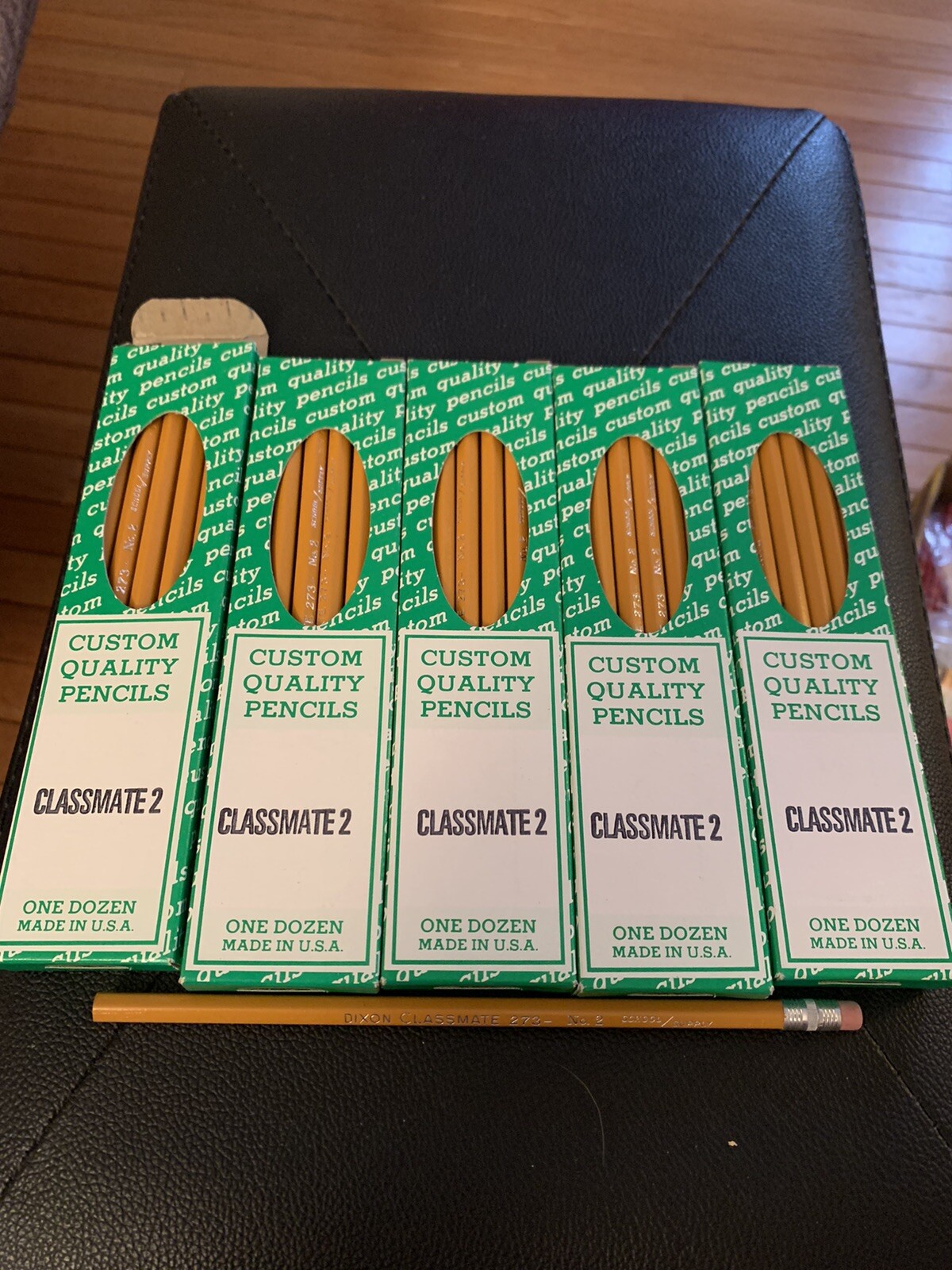 Vintage NOS 72 Pencils Dixon Classmate 2 273 No.2 eBay