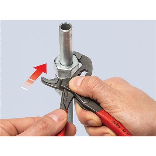 Knipex Cobra Pompa Acqua Pinze PVC Impugnatura 150mm Bottone a Pressione Azione - Foto 9 di 9