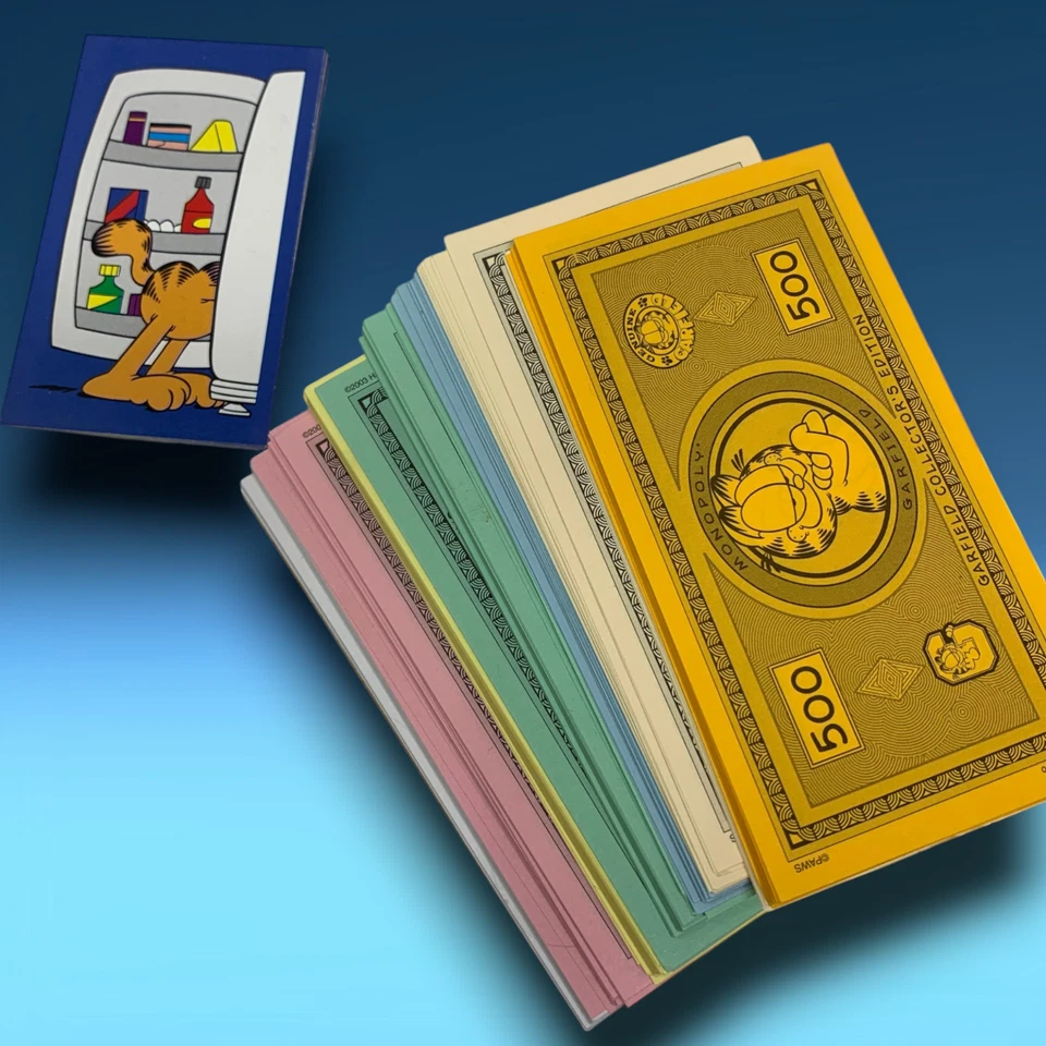 Juego Monopoly Garfield Vintage Edición Coleccionista 25 Aniversario Completo Foto 3 de 4