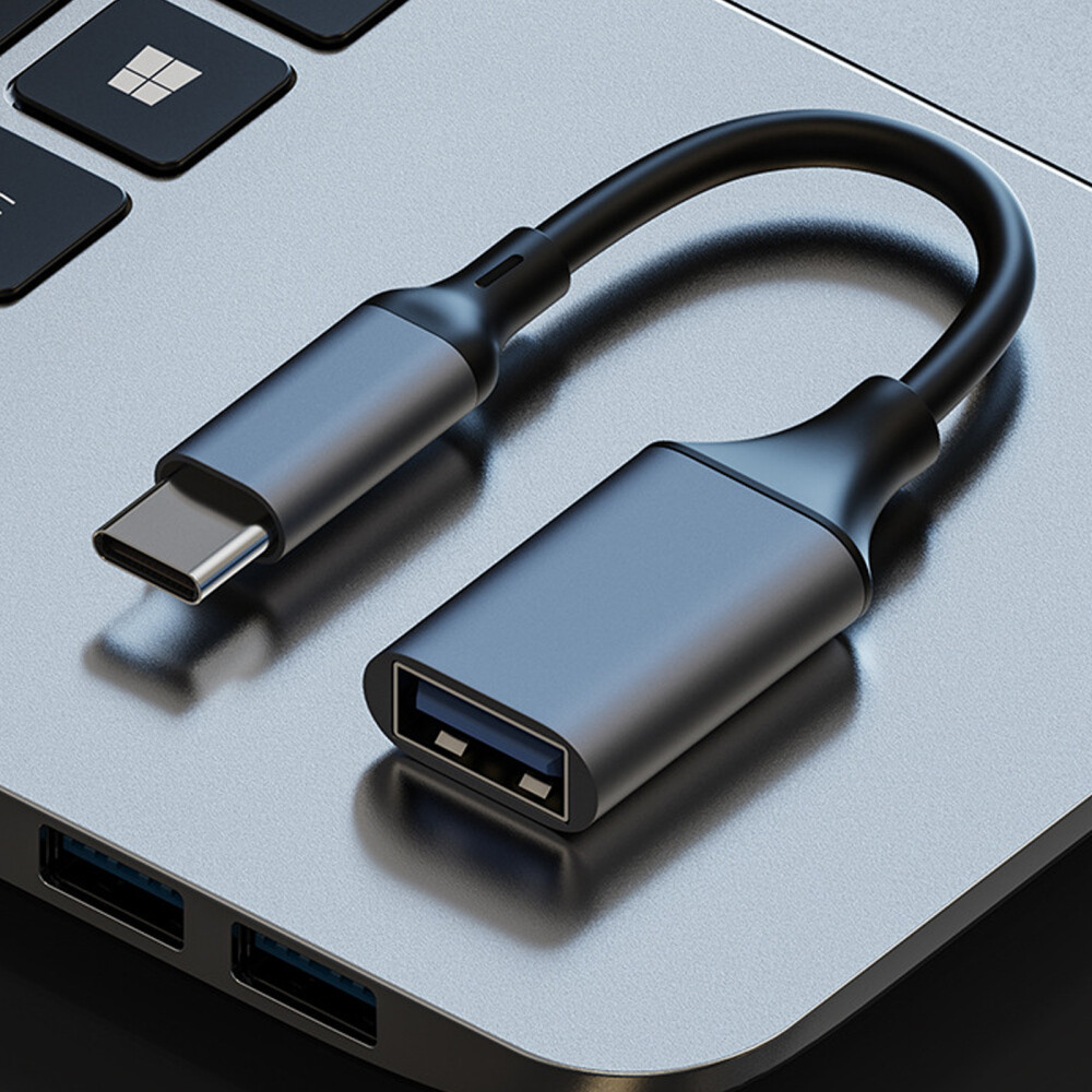 3-Pack USB-C to USB 3.0 OTG Adapter for Galaxy S9 Pixel & Type-C Devices