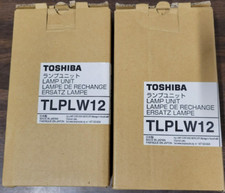 Lot of 2 TLPLW12 Projector Bulbs Lamps for TOSHIBA TLP-X300