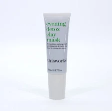 NEW This Works - Evening Detox Clay Mask - 1.7oz / 50ml Full Size