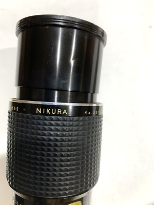 CANON Nikura 75-200 mm 1:4 55 mm Manual Focus Zoom Lens | eBay
