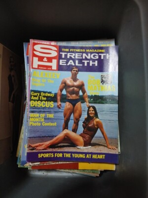 Ordway Gary R Strength & Health S & H Magazine Alexeev Bob Mathias Gary Ordway ...