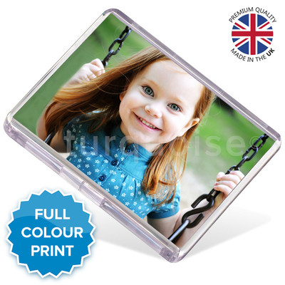 Personalisierte individuelle Foto Geschenk Kühlschrankmagnete 73 x 51 mm | Jumbo Größe