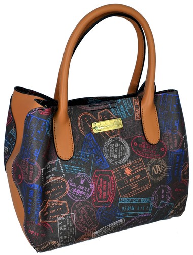 Borsa Bauletto Donna Moka Alv By Alviero Martini Bag Woman Brown | eBay