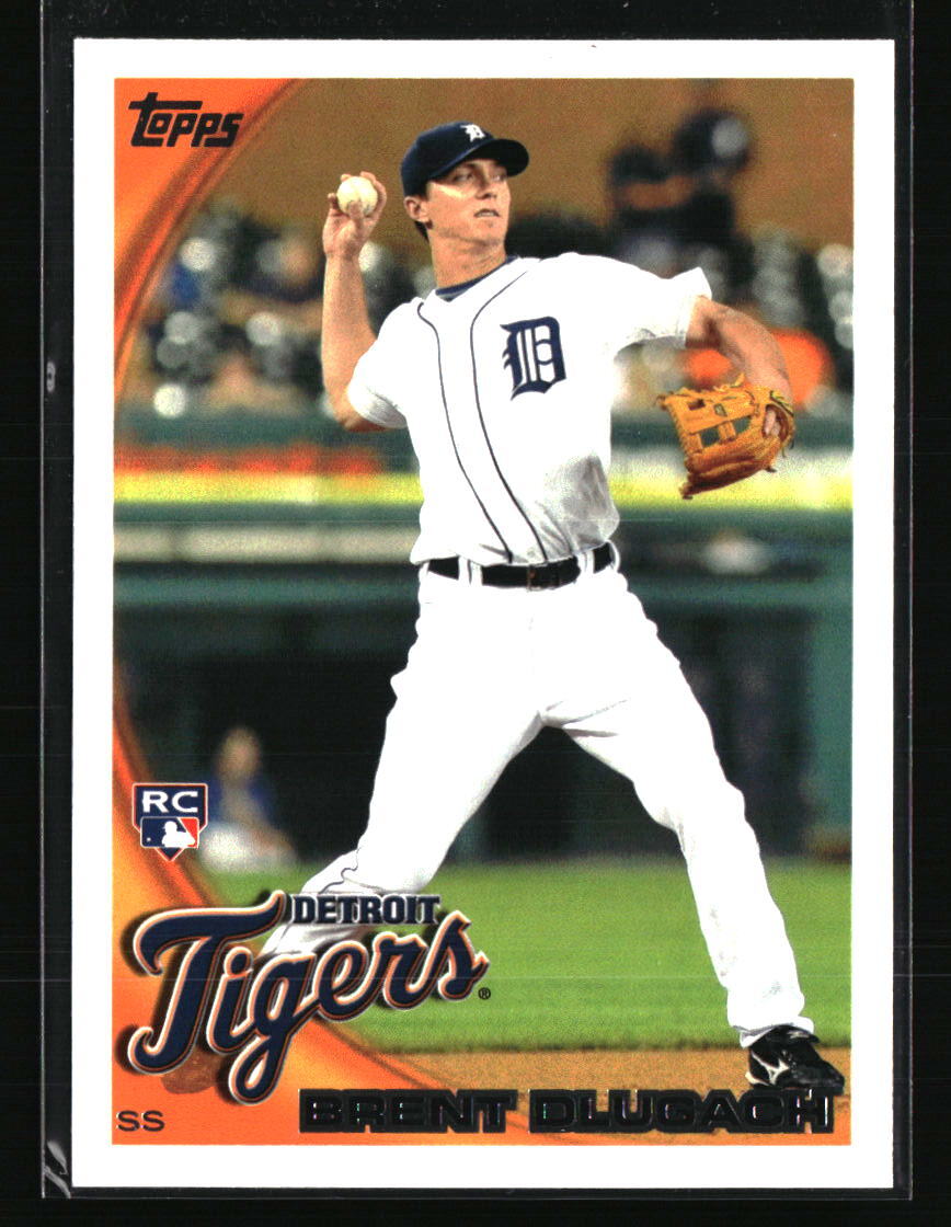 Brent Dlugach 2010 Topps #293 RC Baseball Card