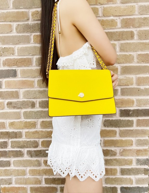 tory burch robinson yellow
