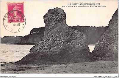 ABSP8-44-0743 - Saint-Nazaire - Über Die Cote A Bonne Anse -rock Der Löwe