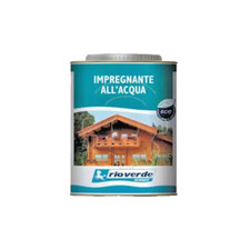 Impregnante all'Acqua Rioverde RM 1210 noce chiaro 0,750 lt Protezione Legno