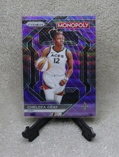 CHELSEA GRAY 2024 WNBA Prizm Monopoly Purple Wave PRIZMS Card #WNBA12
