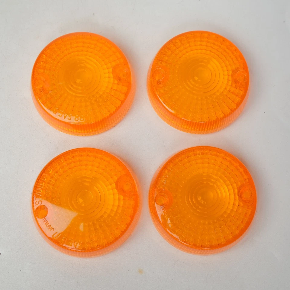 Lente señal de giro Kawasaki KE100 KE125 KE175 KL250 KL650 KLR250 AR50 AR80 FABRICANTE DE EQUIPOS ORIGINALES Foto 3 de 4